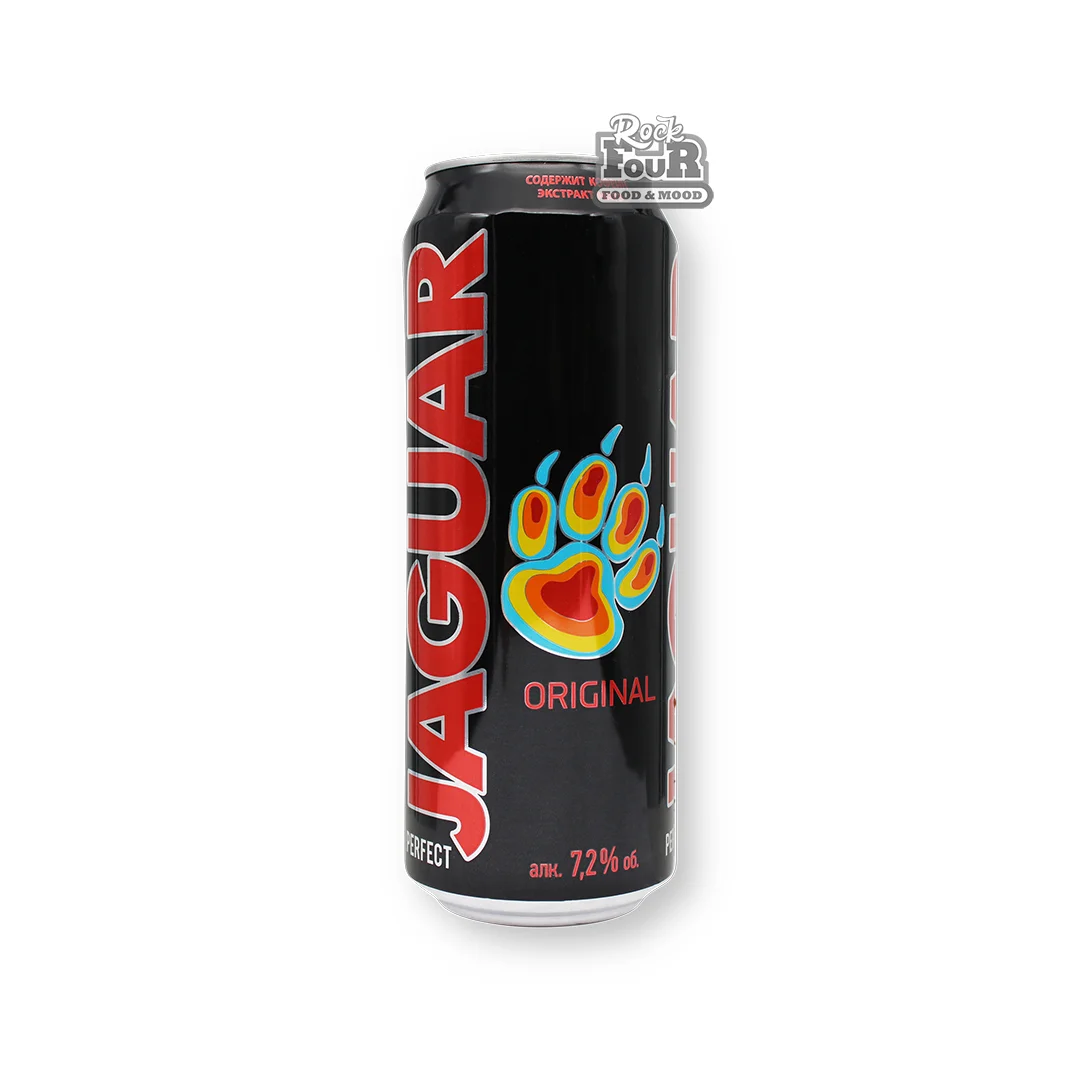 Low-alcohol drink "Jaguar Original" energy, carbonated 450ml
